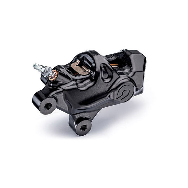 Brembo, 484 custom bolt-on caliper. Right front. Black Brake Calipers Brembo