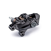 Brembo, 484 custom bolt-on caliper. Right front. Black Brake Calipers Brembo