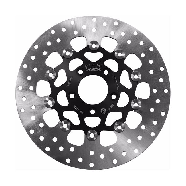 Brembo, stainless floating brake rotor. Front L/R Brake Rotors Brembo