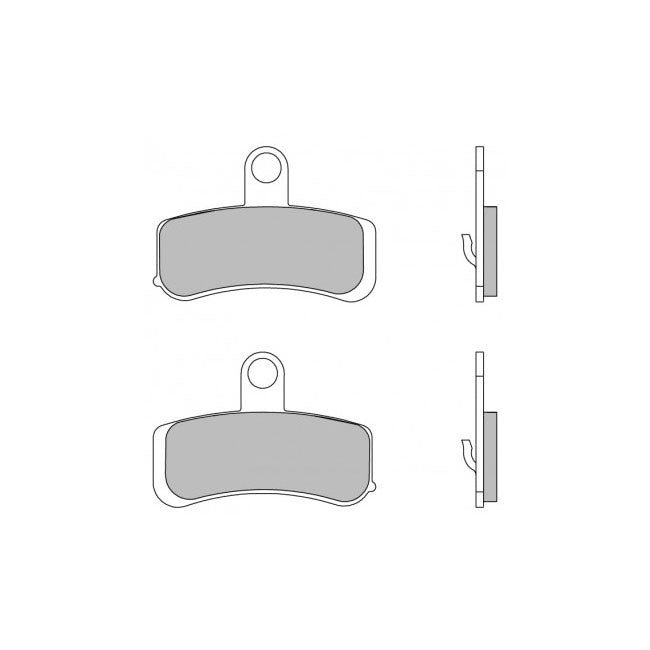 Brembo, brake pads. Sintered. Front Brake Pads Brembo