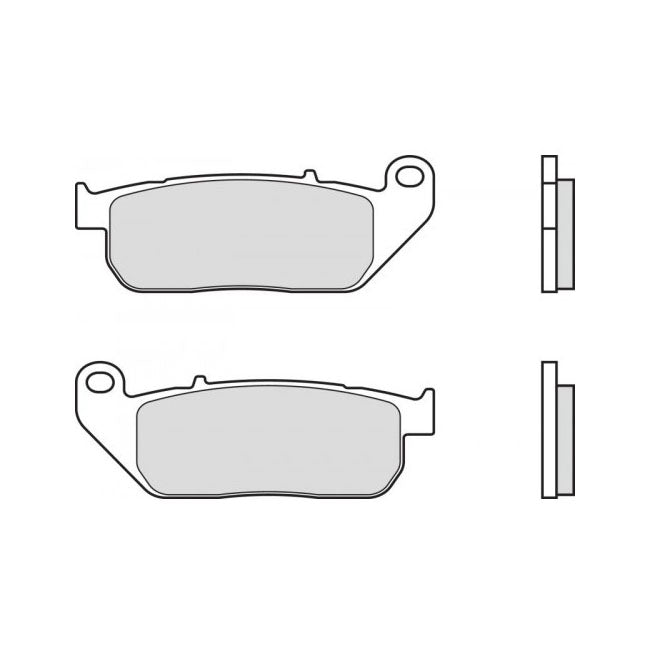 Brembo, brake pad set. Sintered. Front Brake Pads Brembo