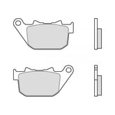 Brembo, brake pad set. Sintered. Rear Brake Pads Brembo