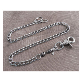 Amigaz Amigaz Wallet Chain With 2 Skulls 25" Amigaz Default Title