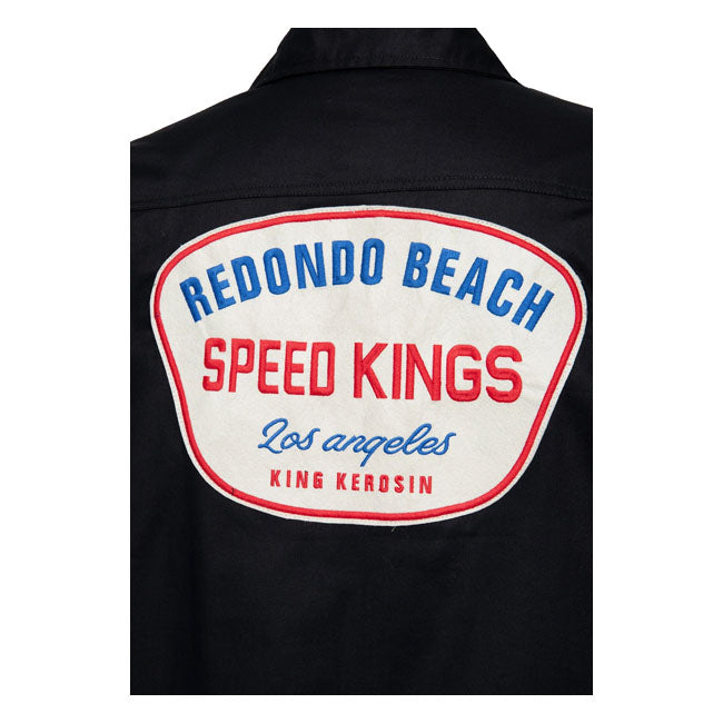 King Kerosin Redondo Beach Work Shirt Black King Kerosin