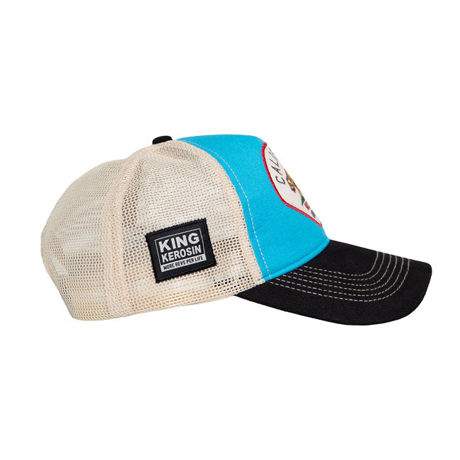 King Kerosin King Kerosin California Cap Black/Blue King Kerosin