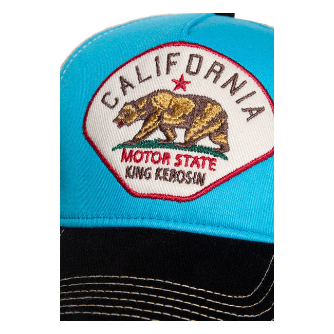 King Kerosin King Kerosin California Cap Black/Blue King Kerosin