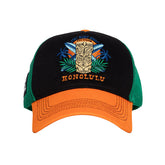 King Kerosin King Kerosin Honolulu Cap Black/Orange King Kerosin Default Title