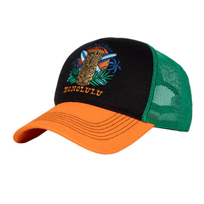King Kerosin King Kerosin Honolulu Cap Black/Orange King Kerosin