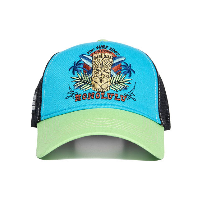 King Kerosin Honolulu Cap Green/Turquoise Caps King Kerosin