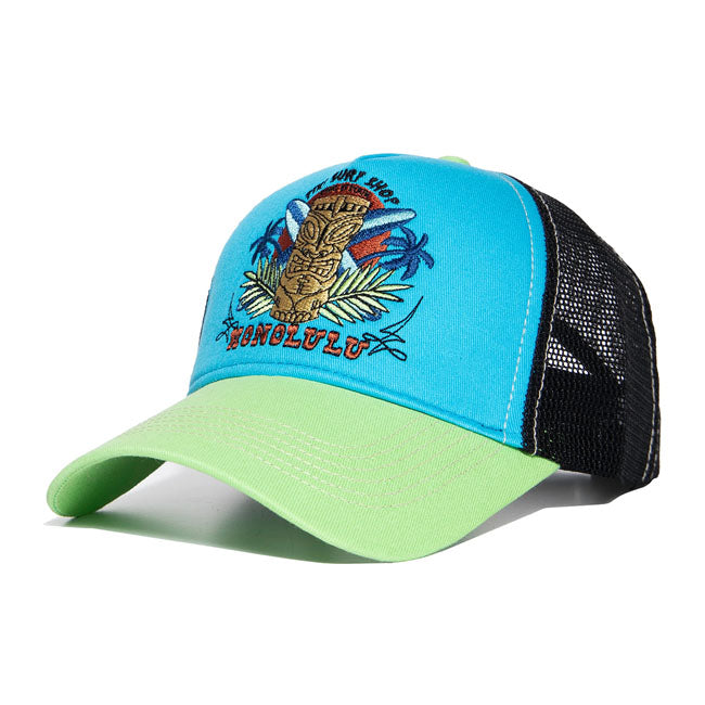 King Kerosin Honolulu Cap Green/Turquoise Caps King Kerosin