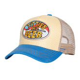 King Kerosin Titties And Beer Cap Beige/Blue Caps King Kerosin