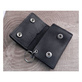 Amigaz Black Soft Leather Trifold Wallet Amigaz Default Title