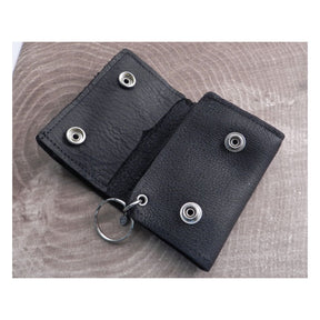 Amigaz Black Soft Leather Trifold Wallet Amigaz Default Title