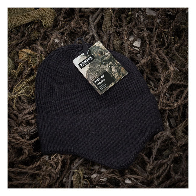 Army Surplus Watch Cap Earmuff black Caps Army Surplus