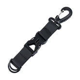 Army Surplus Carabiner keychain holder black Keychains Army Surplus