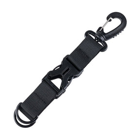 Army Surplus Carabiner keychain holder black Keychains Army Surplus