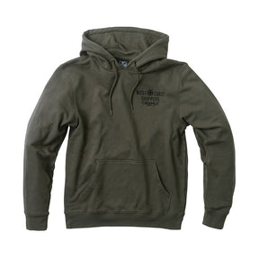 WCC Frisco hoodie green Hoodies West Coast Choppers