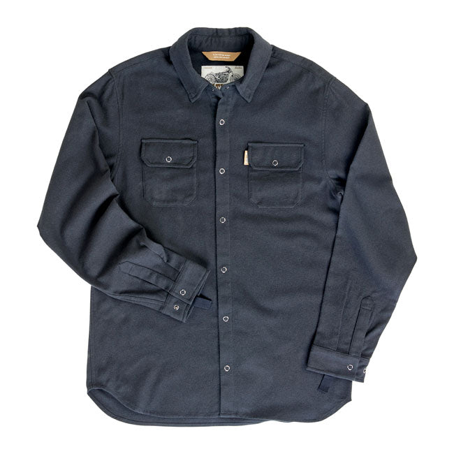Biltwell Hi Test Flannel shirt black Shirts Biltwell