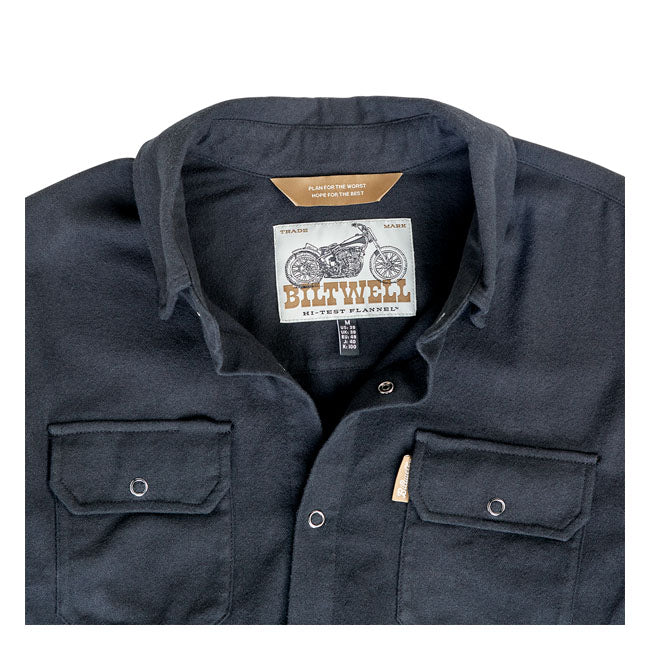 Biltwell Hi Test Flannel shirt black Shirts Biltwell