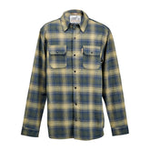Biltwell Hi Test Flannel shirt moss Shirts Biltwell