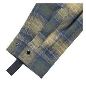 Biltwell Hi Test Flannel shirt moss Shirts Biltwell