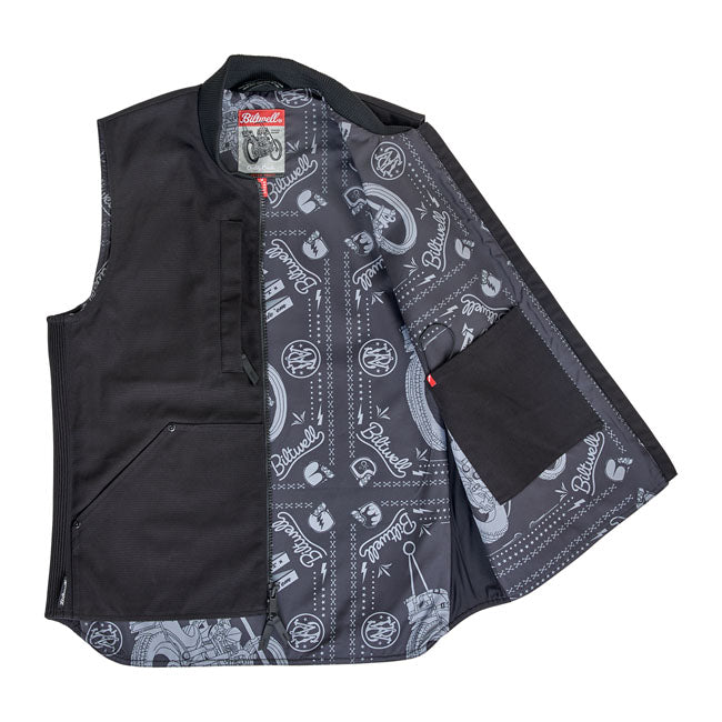 Biltwell 4 Speed vest black Vests Biltwell