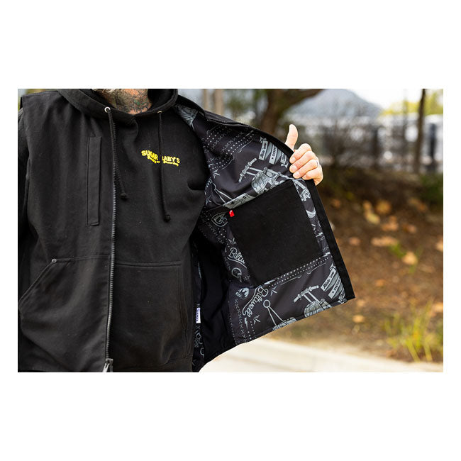 Biltwell 4 Speed vest black Vests Biltwell