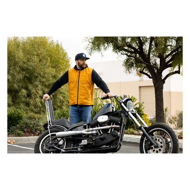 Biltwell 4 Speed vest gold Vests Biltwell