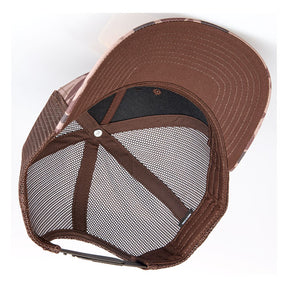 Biltwell Bark snap back cap brown camo Caps Biltwell