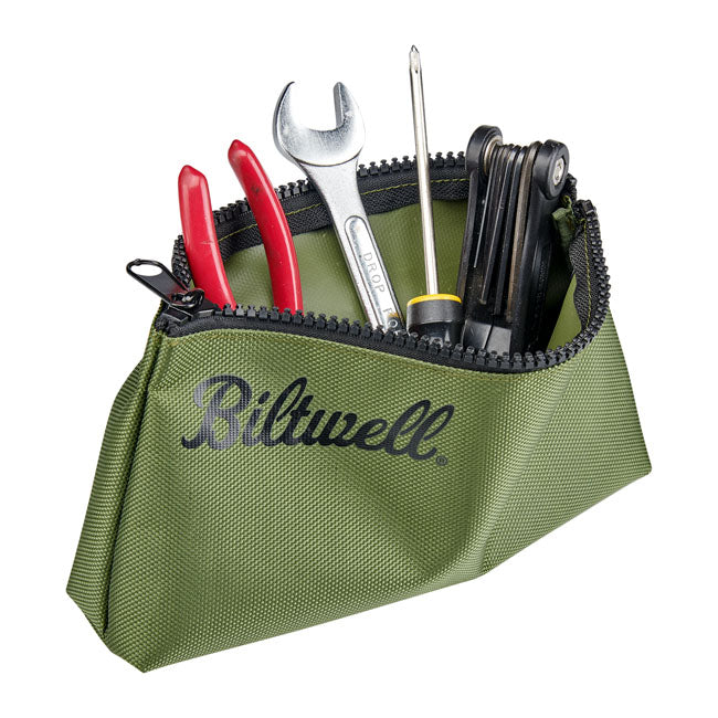 Biltwell, Stash Pouch. Green Biltwell