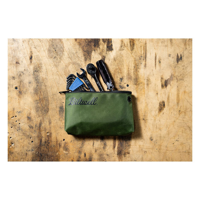 Biltwell, Stash Pouch. Green Biltwell