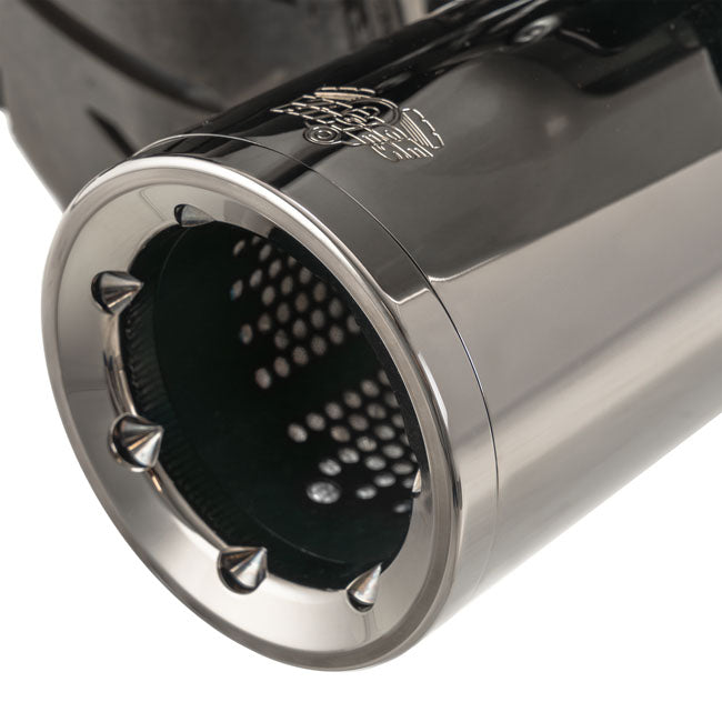 Vance & Hines Slip-On Hi-Output, Dark Chrome - 24+ Touring Exhaust Slip-Ons And Mufflers Vance & Hines