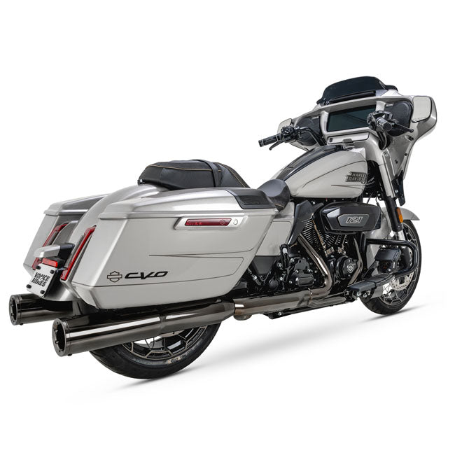 Vance & Hines Slip-On Hi-Output, Dark Chrome - 24+ Touring Exhaust Slip-Ons And Mufflers Vance & Hines