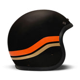 *10 Working Days Extra Transit Time* Dmd Retro Helmet Matt Black Sunset Helmets Dmd