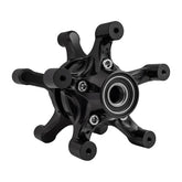 Arlen Ness Spider Hub Kit for Front Wheels, Black - 08+ Touring / Dual Disc Wheel Hubs Arlen Ness