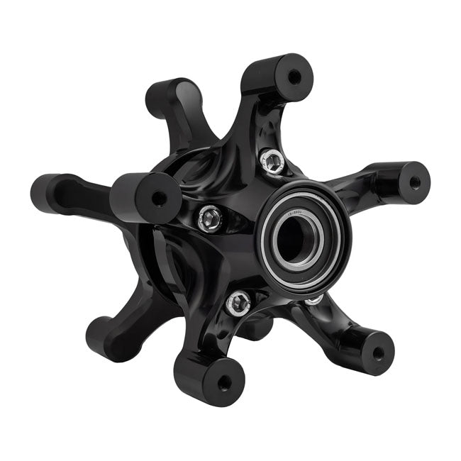 Arlen Ness Spider Hub Kit for Front Wheels, Black - 08+ Touring / Dual Disc Wheel Hubs Arlen Ness