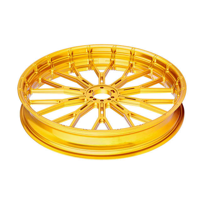 Arlen Ness Rim Y Spoke Gold 21 X3.50 Rims Aluminum Arlen Ness