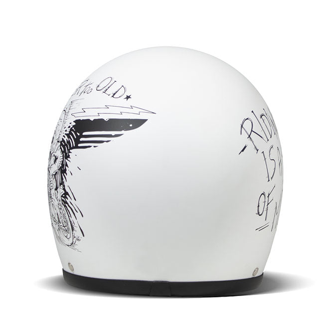 *10 Working Days Extra Transit Time* Dmd Retro Helmet Oldie Helmets Dmd