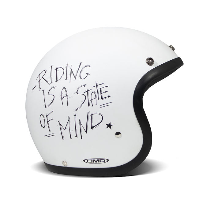 *10 Working Days Extra Transit Time* Dmd Retro Helmet Oldie Helmets Dmd