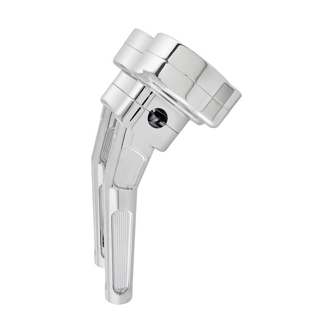 10” Method Kickback Risers, Chrome - 15-24 Touring Risers Arlen Ness