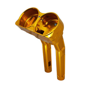 Arlen Ness Method® Bagger Kickback Risers, Gold - 15+ Touring Risers Arlen Ness