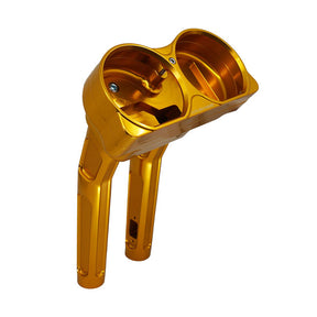 Arlen Ness Method® Bagger Kickback Risers, Gold - 15+ Touring Risers Arlen Ness
