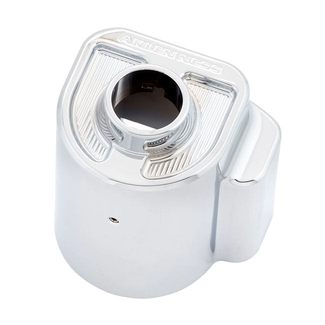 Arlen Ness Method® Bagger Ignition Switch Cover, Chrome - 15-23 Road Glide Ignition Switch Covers Arlen Ness