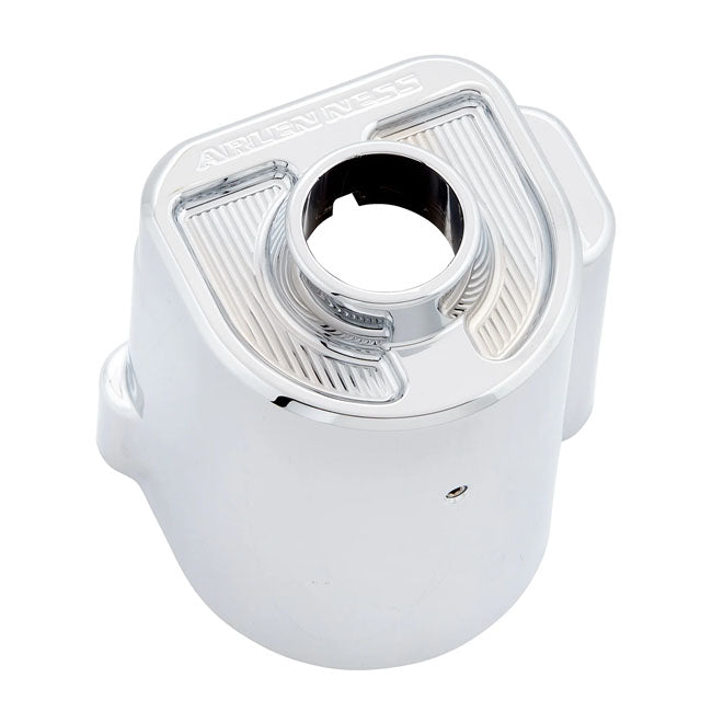 Arlen Ness Method® Bagger Ignition Switch Cover, Chrome - 15-23 Road Glide Ignition Switch Covers Arlen Ness