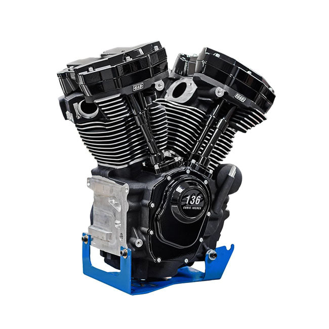 S&S Cycle MK136 Black Edition Engine With 550G Cam - 17-23 Oil-Cooled Touring Engines S&S Cycle