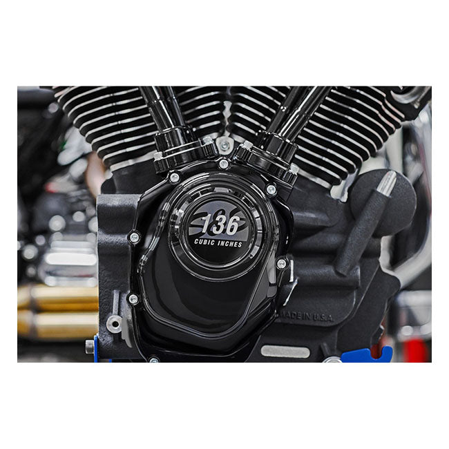 S&S Cycle MK136 Black Edition Engine With 550G Cam - 17-23 Oil-Cooled Touring Engines S&S Cycle