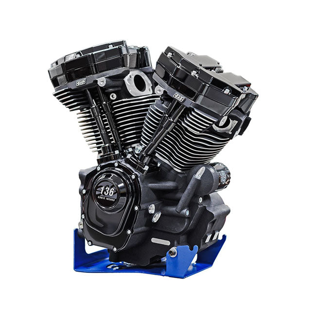 S&S Cycle MK136 Black Edition Engine With 550G Cam - 17-23 Oil-Cooled Touring Engines S&S Cycle