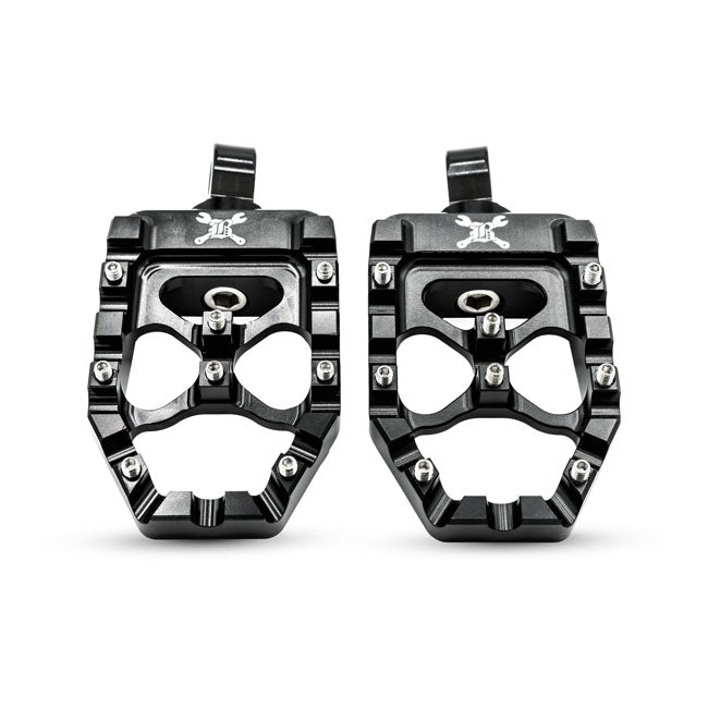 Burly Brand Mx Evolution Pegs Blk (Sportster & Dyna) Rider Pegs Burly Brand