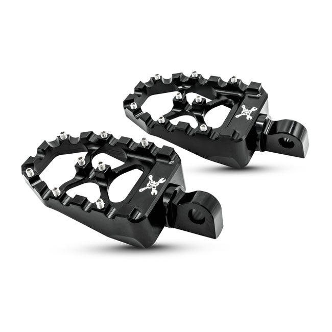 Burly Brand Mx Evolution Pegs Blk (Sportster & Dyna) Rider Pegs Burly Brand