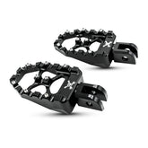 Burly, MX Evolution foot pegs. Black Rider Pegs Burly Brand